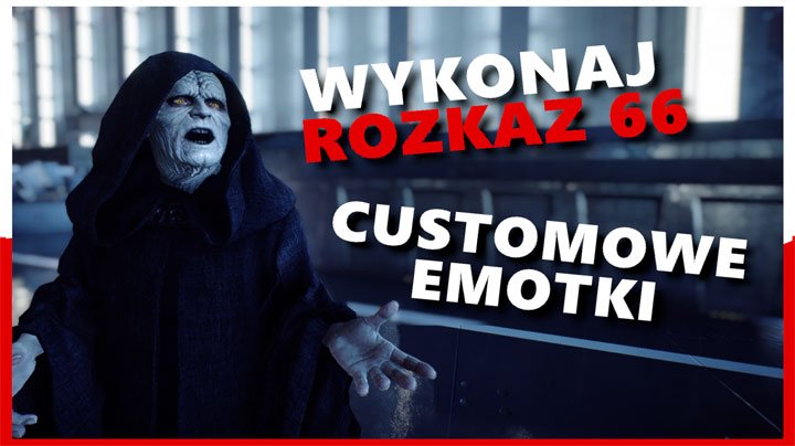 Star Wars: Battlefront II mod Palpatine Customowe Emotki PL v.1.0