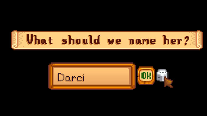 Stardew Valley mod Realistic Random Names v.0.1.3