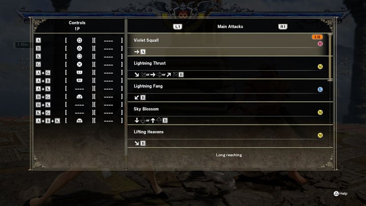 Soulcalibur VI mod Real PS4 Buttons v.1.0