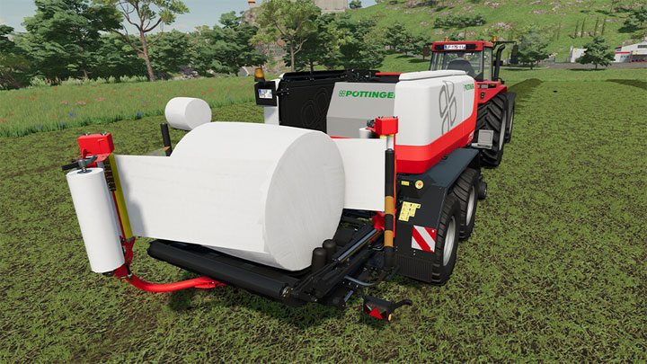 Farming Simulator 22 mod Pöttinger Impress 125 FC Pro  (New Baler) v.1.0.0.0