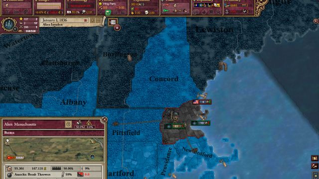 Victoria II: Wojna secesyjna mod War of the Worlds v.1.0