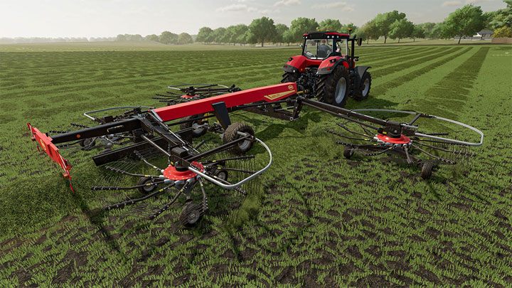 Farming Simulator 22 mod Vicon Andex 1304 PRO  (New Windrower) v.1.0.0.0