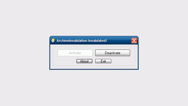 Fallout 3 mod ArchiveInvalidation Invalidated v.1.0.6