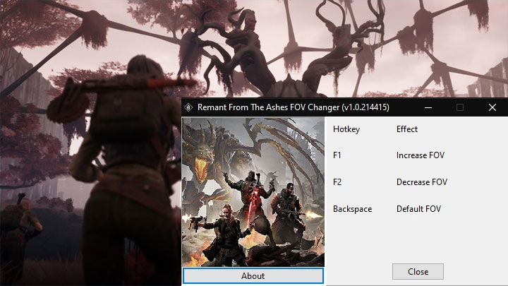 Remnant: From the Ashes mod Remnant From The Ashes FOV Changer v.10214415