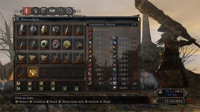 Dark Souls II mod Clean UI v.1.4