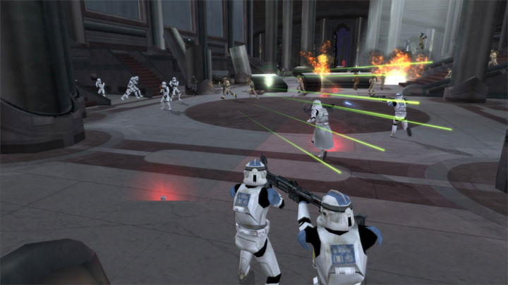 Star Wars: Battlefront II (2005) mod Rumble Conquest v.2.0