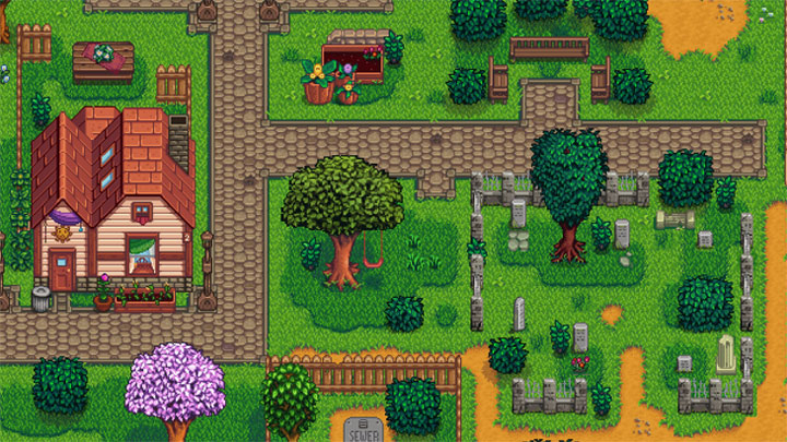 Stardew Valley mod Stardew Enhanced - The Town v.2.0.3