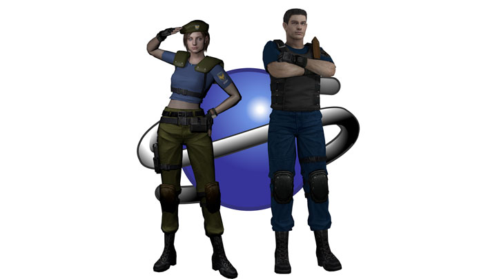 Resident Evil HD mod Costumes classiques volume 3 - Sega Saturn v.151202019