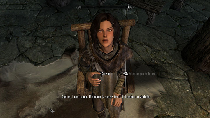 The Elder Scrolls V: Skyrim mod Caesia Follower - Custom Voiced With Own Dialogues v.2.0.b