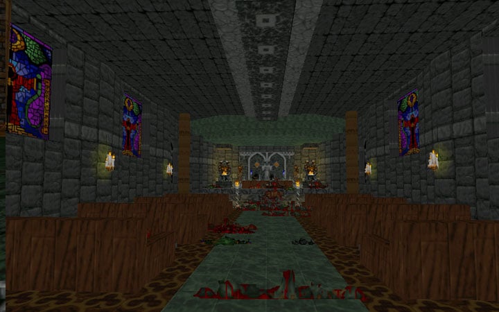 Hexen: Beyond Heretic mod Abandoned Chapel