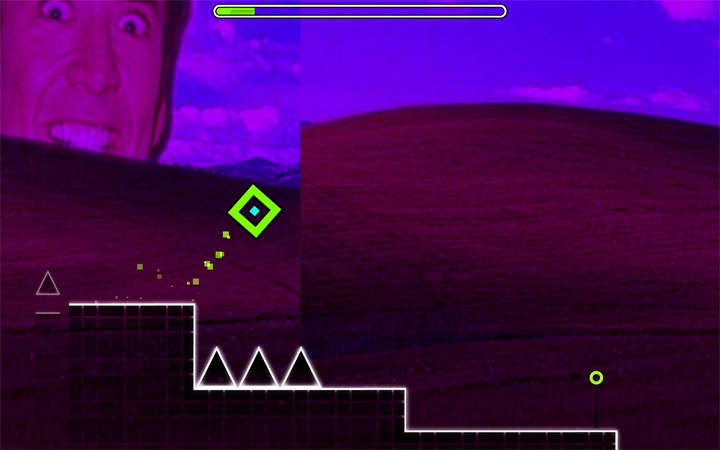 Geometry Dash mod Acid Dash v.1.1