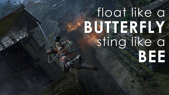 Sekiro: Shadows Die Twice mod Float Like a Butterfly Sting Like a Bee v.1.0