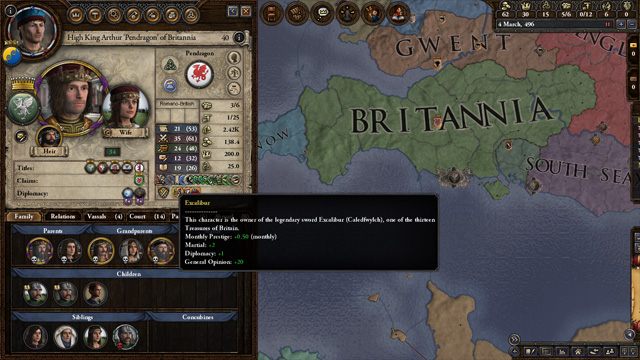 Crusader Kings II: Mroczne Wieki mod Western Europe 410-962 - The Winter King v.1.4.1