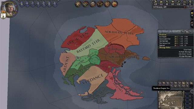 Crusader Kings II: Mroczne Wieki mod Tyranny Kings v.0.1