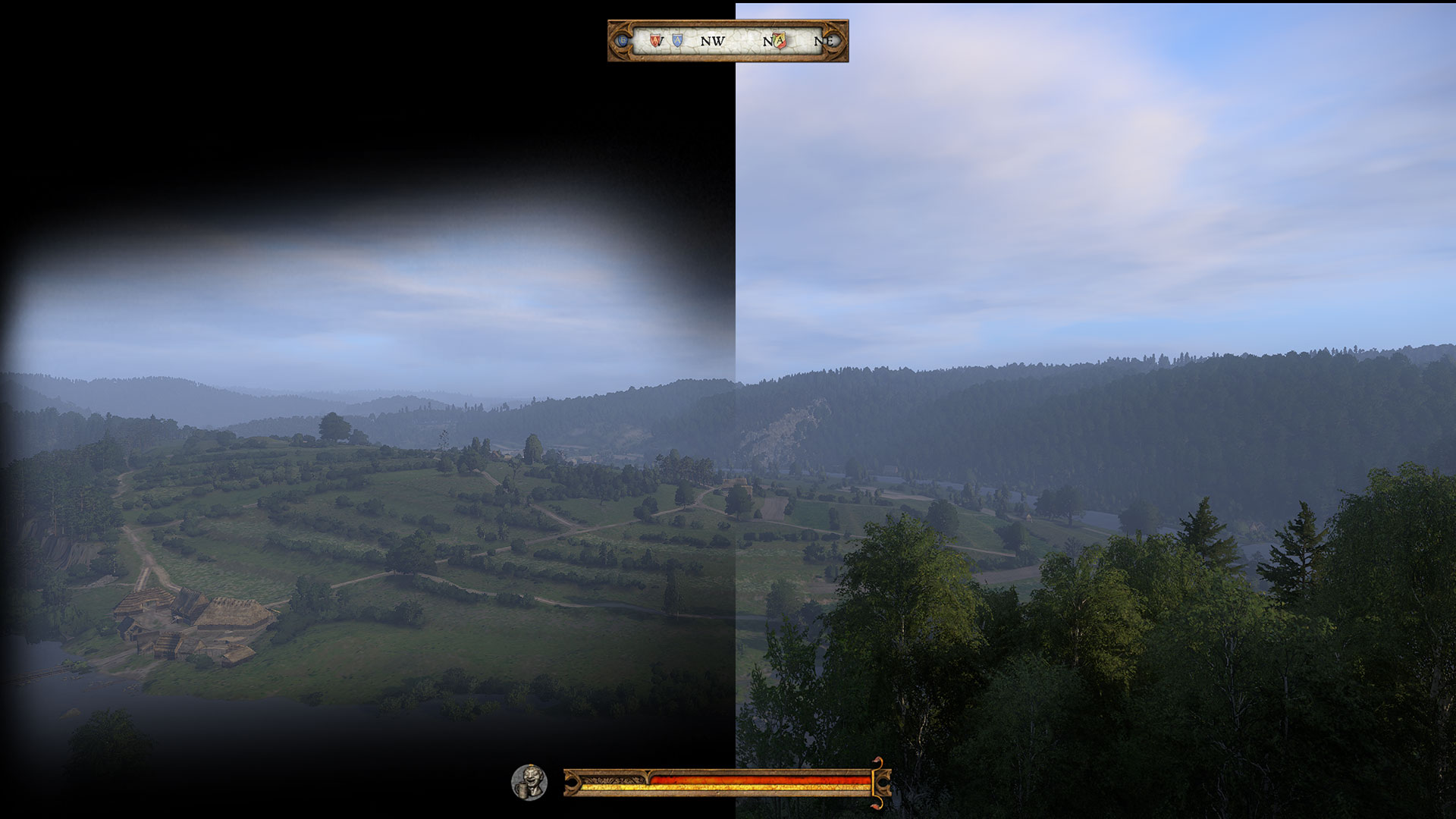 Kingdom Come: Deliverance mod No Helmet Vision v.1.1