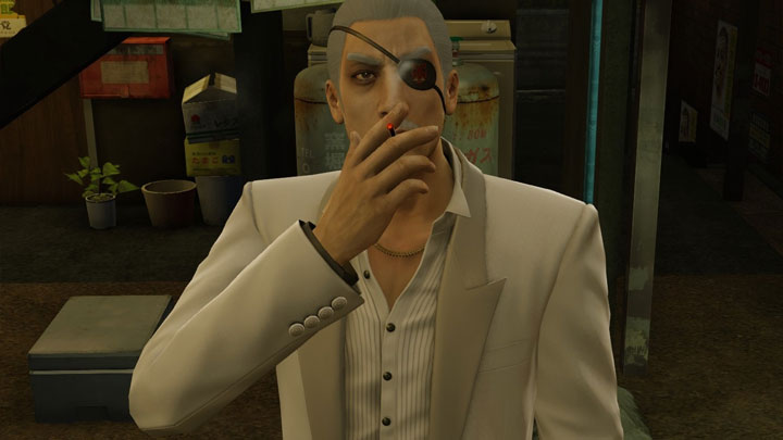 Yakuza 0 mod Old Man Majima White Suit  v.5082018