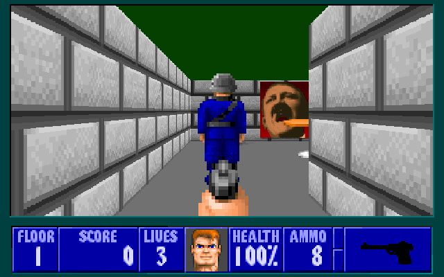 Wolfenstein 3D mod Gerolf's SS: Castle Lost v. demo