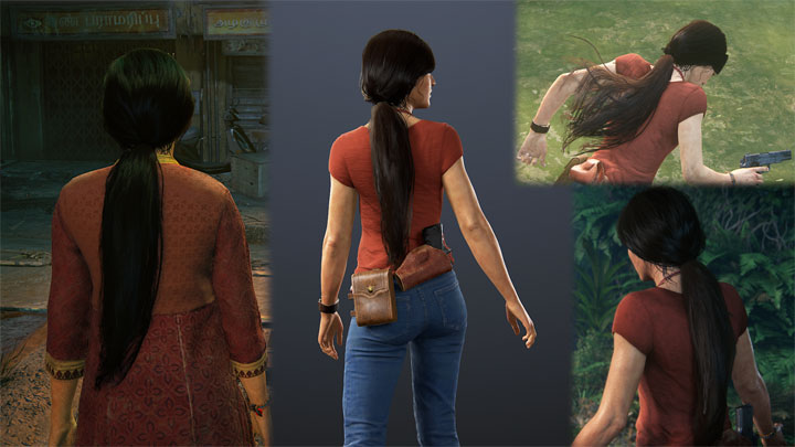 Uncharted: Kolekcja Dziedzictwo złodziei mod Chloe Long Ponytail (ULL) v.1.0