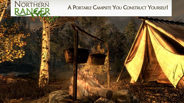 The Elder Scrolls V: Skyrim mod Camping Kit of the Northern Ranger v.2.2