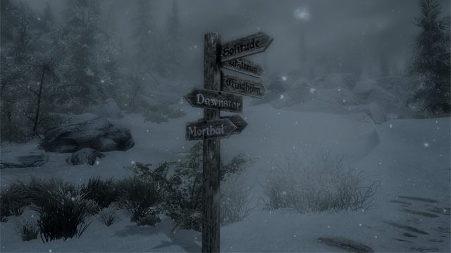 The Elder Scrolls V: Skyrim Special Edition mod Point The Way v.2.0.1