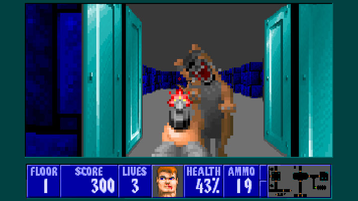 Wolfenstein 3D mod Better Wolf3D v.13092016