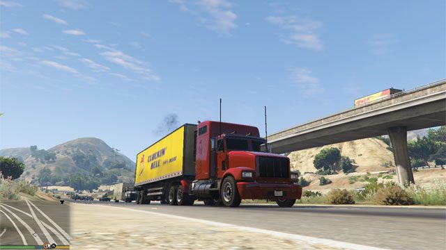 Grand Theft Auto V mod Trucking Missions v.1.4