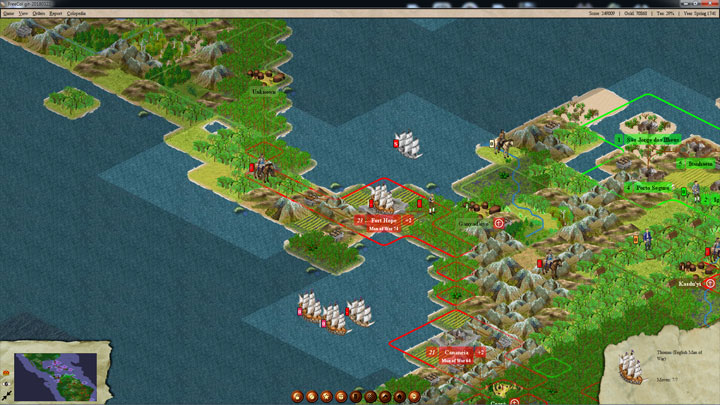 Sid Meier's Colonization gra FreeCol v.0.1.1.6