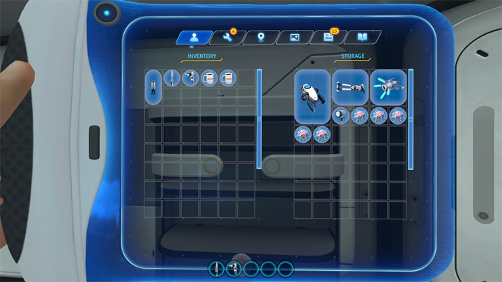 Subnautica: Below Zero mod Advanced Inventory BZ v.1.0.2