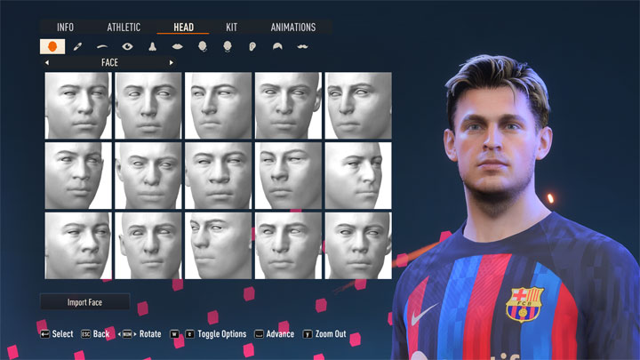 FIFA 23 mod Unlocked Player Editing v.1.0