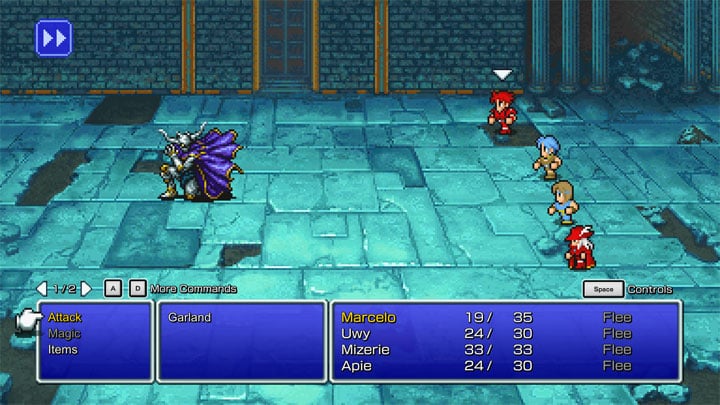 Final Fantasy Pixel Remaster mod FF1 Classic Appearance & Better Fonts Mod  v.1.0