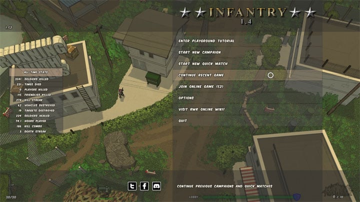 Running with Rifles mod Infantry v.1.4c