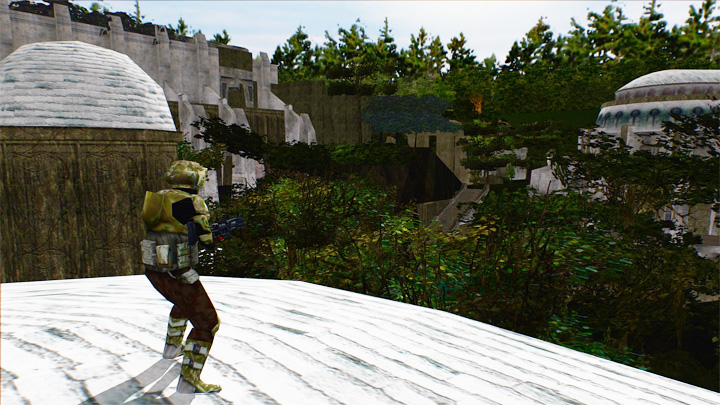 Star Wars: Battlefront II (2005) mod Ruuria: Jungle Ruins