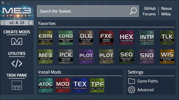 Mass Effect 3 mod ME3Explorer v.3.0