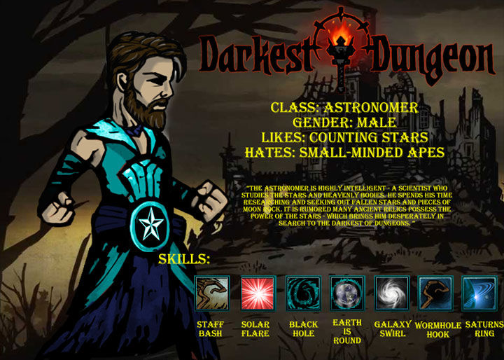 Darkest Dungeon mod Astronomer v.16707