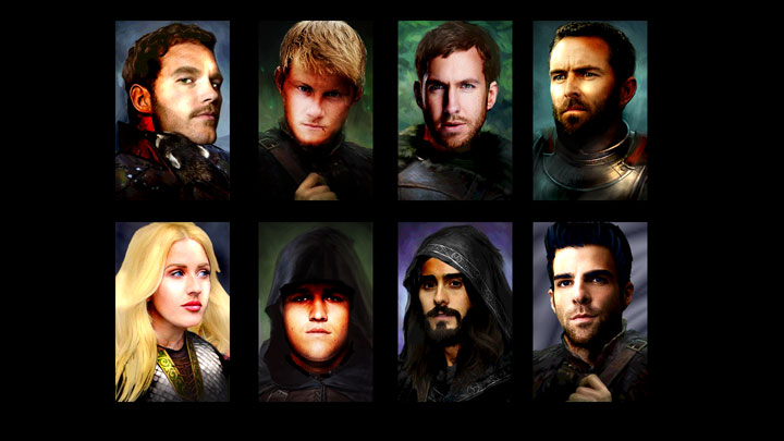 Pillars of Eternity mod Pillars Celebrity Portrait Pack v.1.1