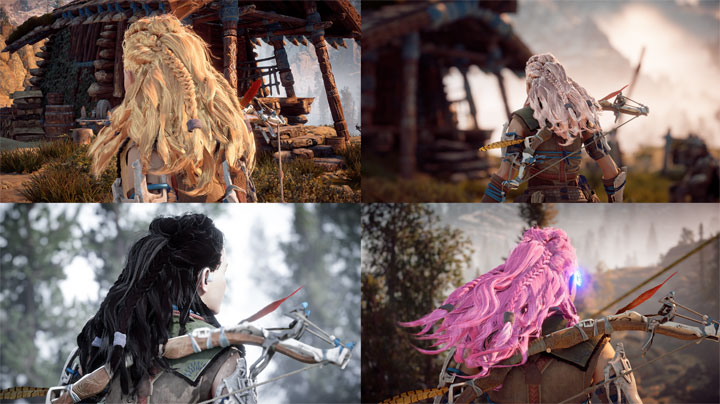 Horizon Zero Dawn: Complete Edition mod Aloy - Hair Colors v.1.0