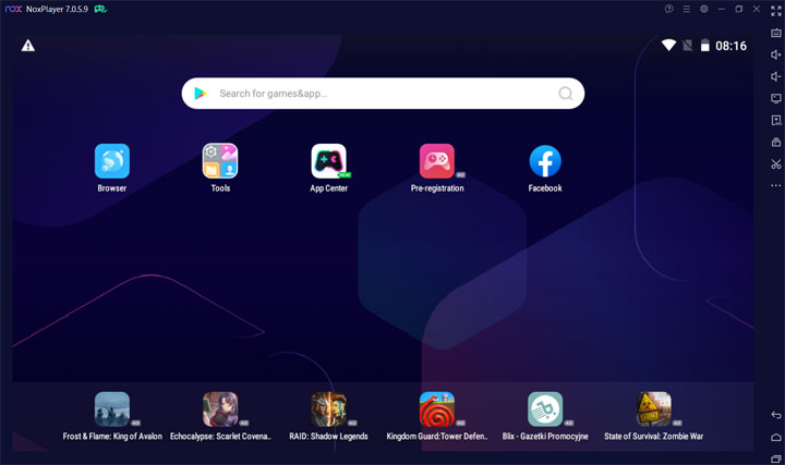 Nox Player (Android Emulator for PC) v.7.0.5.9