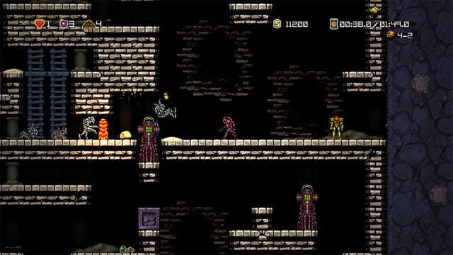 Spelunky HD mod Metroid Mod v.1.1