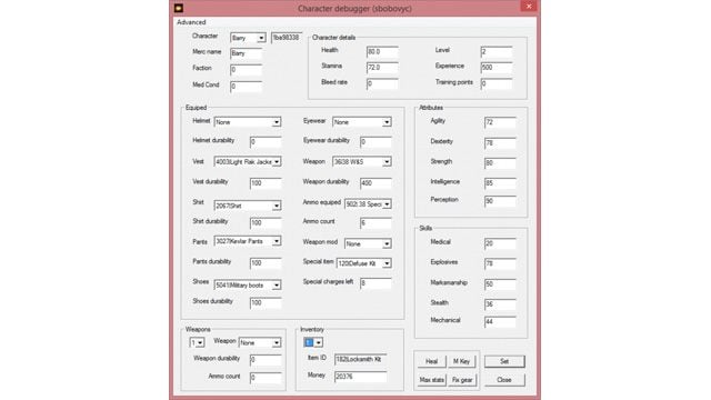 Jagged Alliance: Back in Action mod sbobovyc's JABiA mods/tools