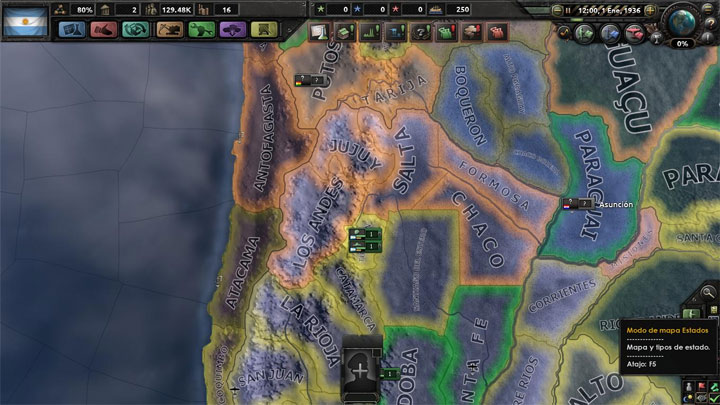 Hearts of Iron IV mod Argentina Expanded v.1.7