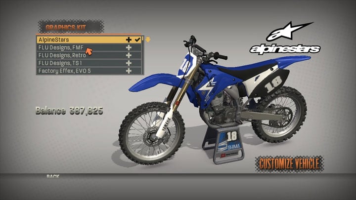 MX vs. ATV Reflex mod Modpack 1 v.03