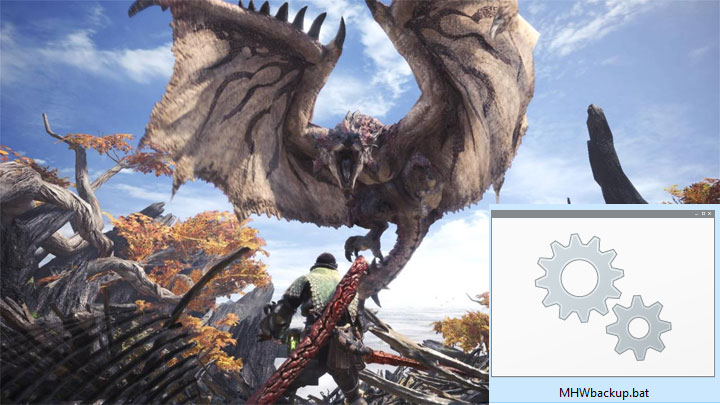 Monster Hunter: World mod MHW-BackupUtility v.1.2