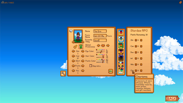 Stardew Valley mod Stardew RPG v.0.3.4