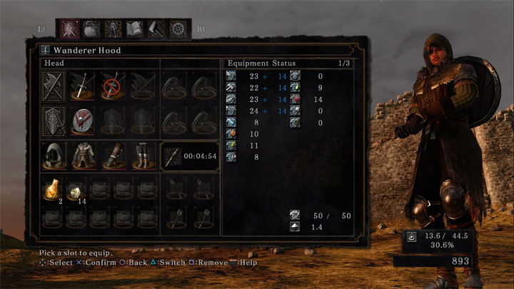 Dark Souls II mod Pimped HUD based on original Dark Souls visuals v.1.0