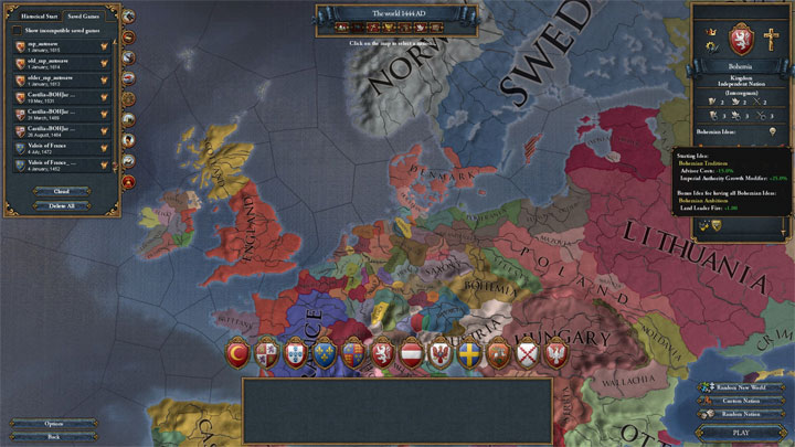 Europa Universalis IV mod Idea Recapturing v.8.0f