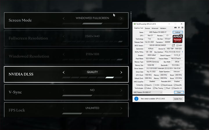 Soulstice mod DLSS Unlocker for all GPUs including AMD Radeon  (FSR/(FidelityFX Super Resolution mod) v.1.1