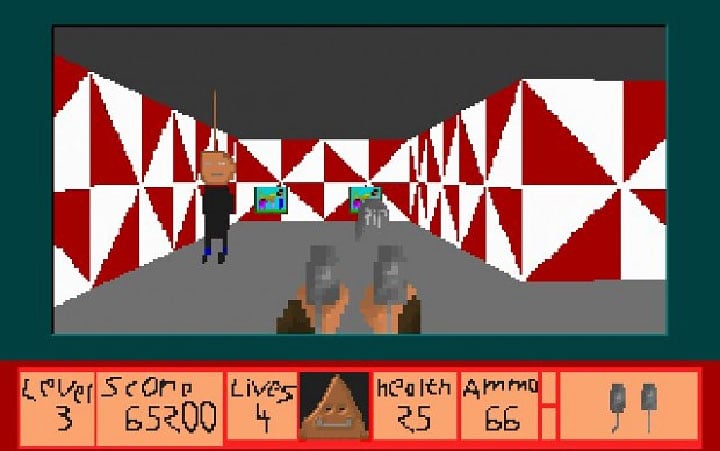 Wolfenstein 3D mod Broken Head v.16122019 (demo)