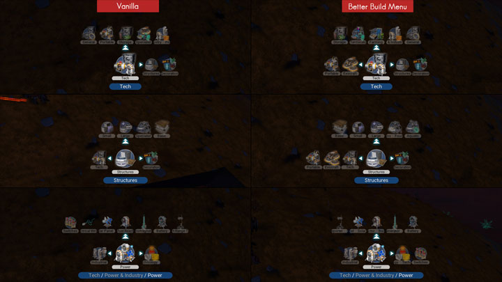 No Man's Sky mod Better Build Menu v.1.1