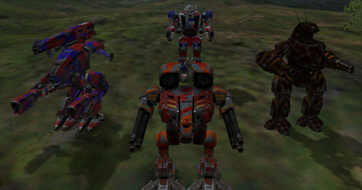 MechWarrior 4: Mercenaries mod MW4 Mercenaries Vengeance Camouflage Pack  v.29052018