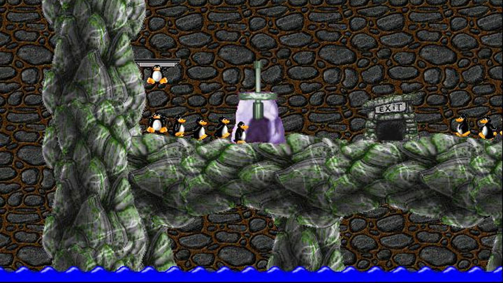 Lemmings (1991) gra Pingus .0.7.6